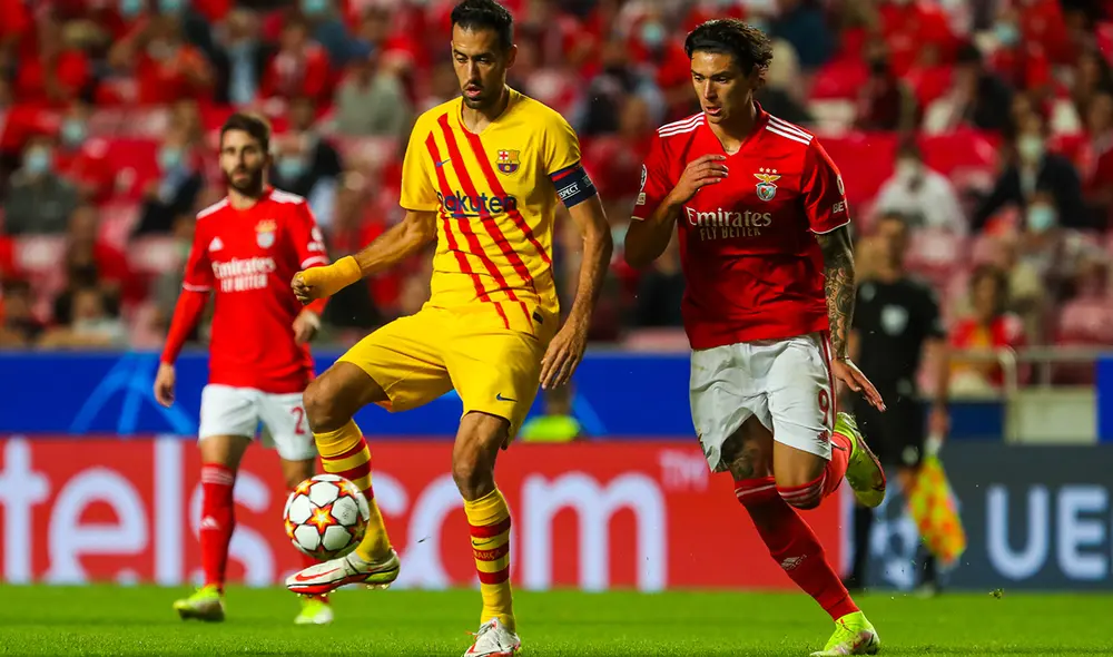 Benfica solo le ha ganado una vez al Barza en la Champions League. Foto: FC Barcelona Benfica solo le ha ganado una vez al Barza en la Champions League. Foto: FC Barcelona