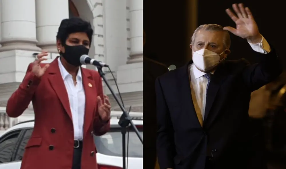 Norma Yarrow también respaldó la labor de Óscar Maúrtua frente a la Cancillería. Foto: composición/La República