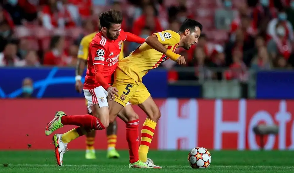 Tras dos partidos, Barcelona lleva cero puntos. Su próximo rival será Dynamo Kiev. Foto: EFE/Manuel De Almeida Tras dos partidos, Barcelona lleva cero puntos. Su próximo rival será Dynamo Kiev. Foto: EFE/Manuel De Almeida