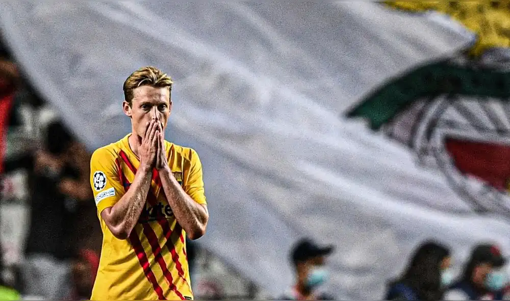 FC Barcelona perdió 3-0 ante Benfica por la Champions League. Foto: Twitter