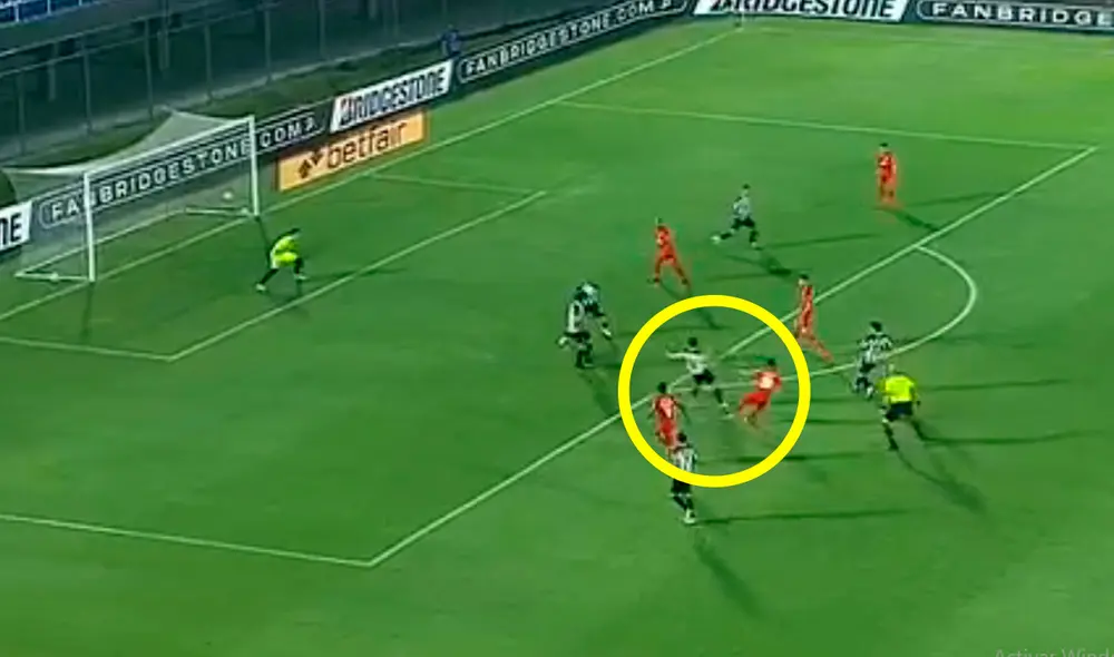 Es el primer gol de Cuello en el certamen. Foto: captura/ ESPN 2