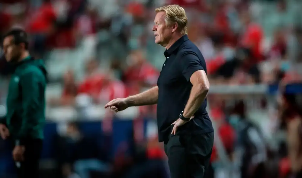 Ronald Koeman tiene contrato con Barcelona hasta 2022. Foto: EFE Ronald Koeman tiene contrato con Barcelona hasta 2022. Foto: EFE