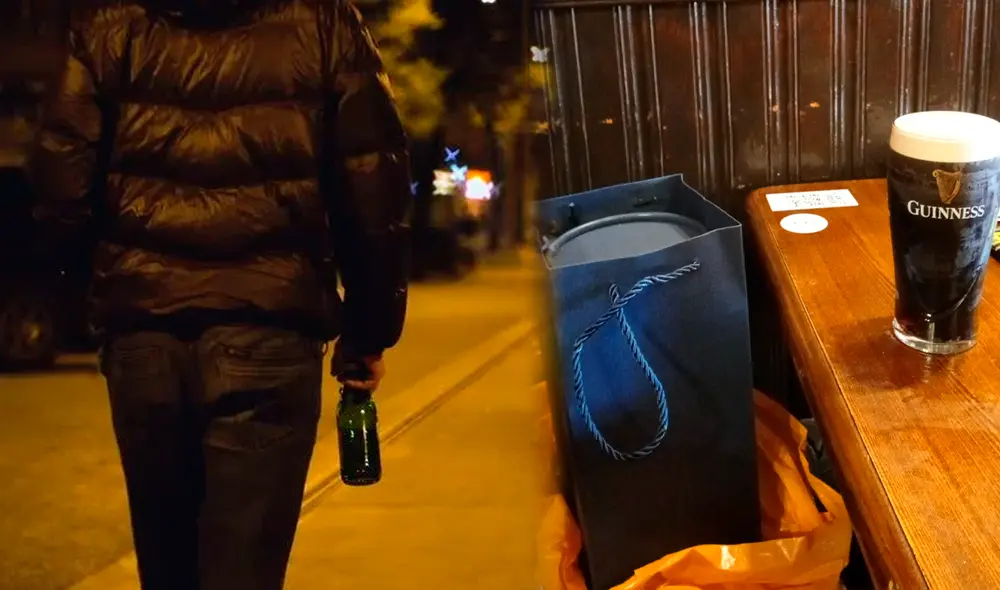 En Londrés, un hombre perdió las cenizas de su madre después de embriagarse. Foto: composición/captura de video/Dreamstime En Londrés, un hombre perdió las cenizas de su madre después de embriagarse. Foto: composición/captura de video/Dreamstime