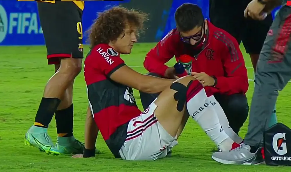 David Luiz fichó por Flamengo en este 2021. Foto: captura de video/ESPN