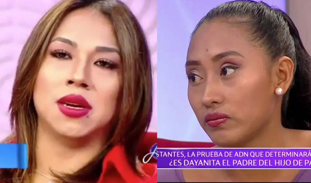 La actriz cómica se mostró muy nerviosa al saber los resultado de ADN. Foto: captura de ATV La actriz cómica se mostró muy nerviosa al saber los resultado de ADN. Foto: captura de ATV