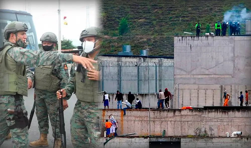 Más de 100 muertos en el motín carcelario de Ecuador, según fuentes oficiales. ¿Qué está pasando? Foto: composición/EFE-Stringer