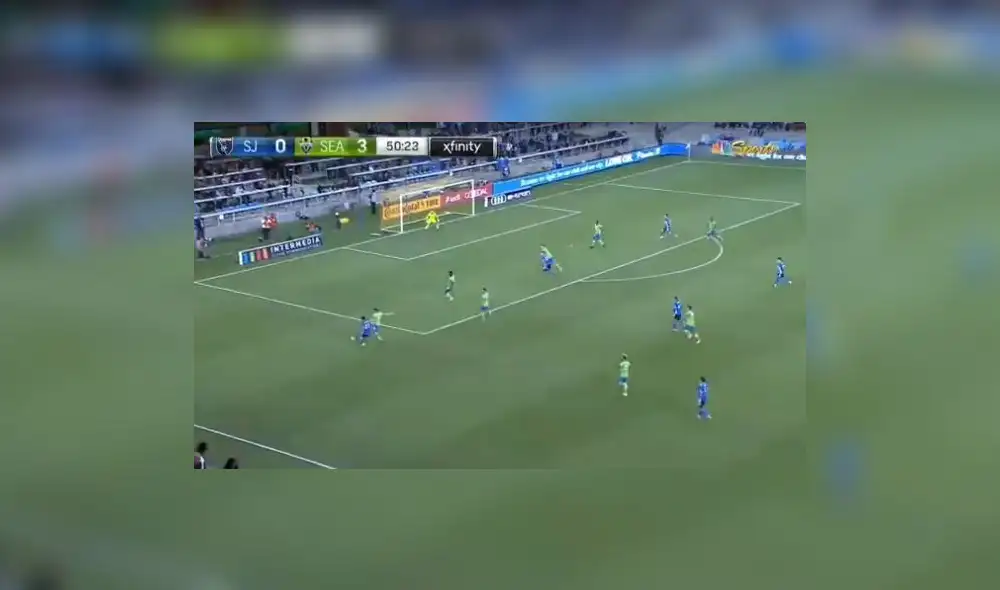 Marco López provocó el descuento de San José Earthquakes. Foto: MLS Marco López provocó el descuento de San José Earthquakes. Foto: MLS