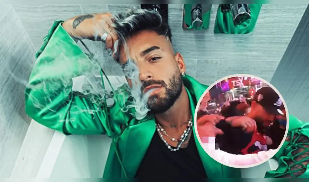 Maluma aprecia las muestras de cariño que sus fanáticos tienen hacia él, pero asegura que esta no fue una de ellas. Foto: composición/Maluma/Instagram/captura de YouTube