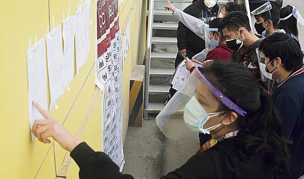 Oportunidad. Alumnos pueden estudiar en la San Marcos. Foto: Félix Contreras/La República