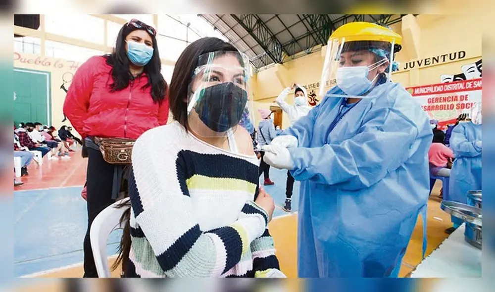 Vacunación. Jornada durará hasta el 2 de octubre. Foto: La Re´pública