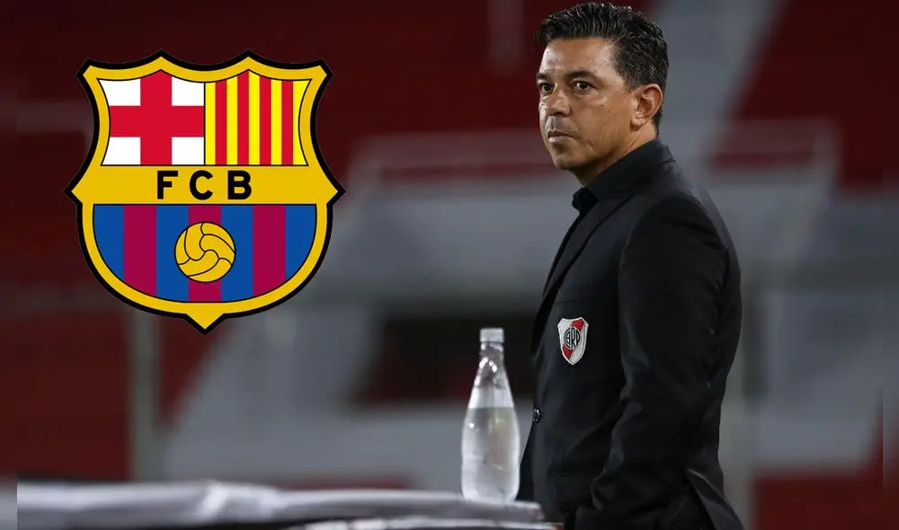 Marcelo Gallardo en una de las principales opciones para reemplazar a Ronald Koeman en Barcelona. Foto: composición LR / EFE Marcelo Gallardo en una de las principales opciones para reemplazar a Ronald Koeman en Barcelona. Foto: composición LR / EFE