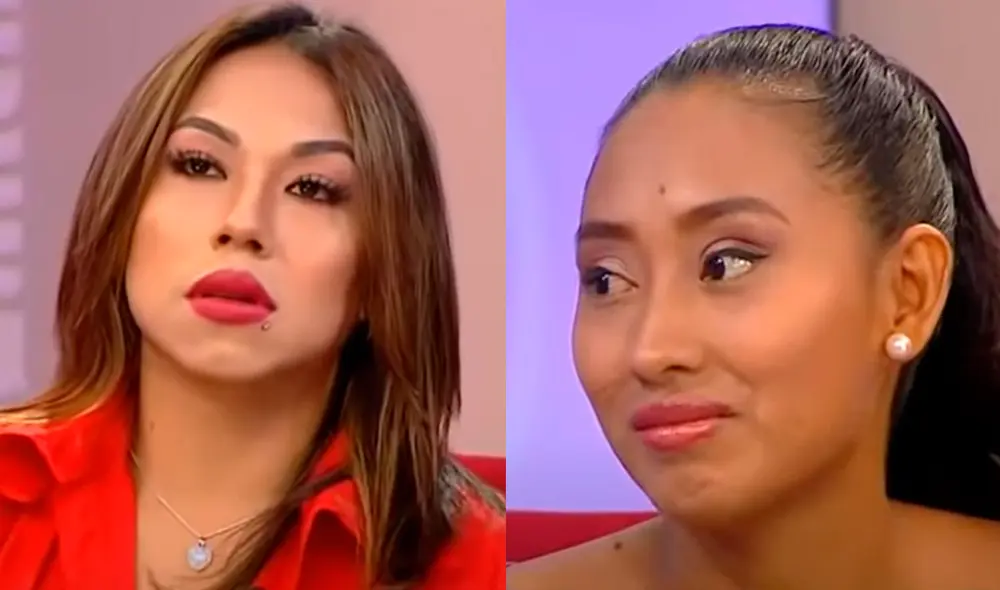 Tras conocer los resultados de la prueba de ADN, Dayanita pidió que no la alejen del pequeño. Foto: captura de ATV