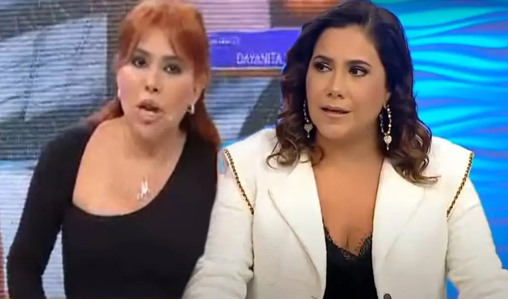 Magaly Medina no quiso entrar en detalles porque resaltó que lo más importante era Dayanita. Foto: captura de ATV Magaly Medina no quiso entrar en detalles porque resaltó que lo más importante era Dayanita. Foto: captura de ATV