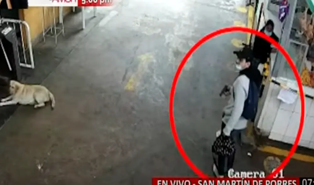 Los comerciantes expresaron que en ese mercado suelen ocurrir robos frecuentemente. Foto y video: Captura Panamericana TV