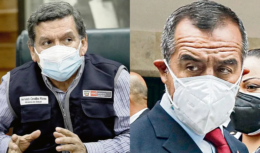 El ministro de Salud pidió que el Congreso tome una decisión acertada en torno al caso de Iber Maraví. Foto: composición LR. El ministro de Salud pidió que el Congreso tome una decisión acertada en torno al caso de Iber Maraví. Foto: composición LR.