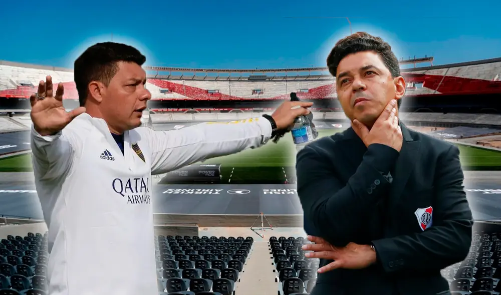 Battaglia y Gallardo se enfrentarán por primera vez como ´tecnicos. Foto: Composición LR