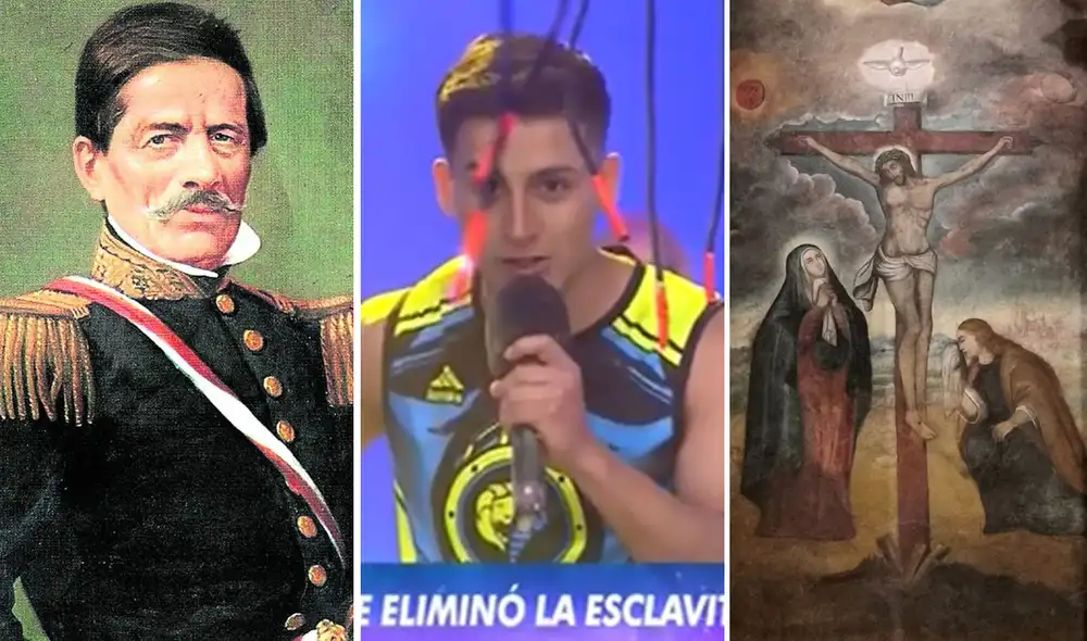 Elías Montalvo volvió al reality de América ayudado tras superar un fuerte accidente. Foto: composición América TV/Difusión Elías Montalvo volvió al reality de América ayudado tras superar un fuerte accidente. Foto: composición América TV/Difusión