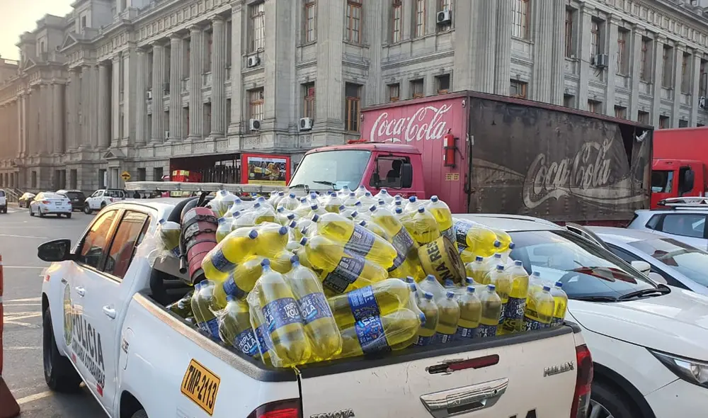 Según la PNP, Julio Bautista Condori no tiene antecedentes policiales. El sujeto fue intervenido en el almacén que administra. Foto: Mary Luz Aranda / URPI – LR Según la PNP, Julio Bautista Condori no tiene antecedentes policiales. El sujeto fue intervenido en el almacén que administra. Foto: Mary Luz Aranda / URPI – LR