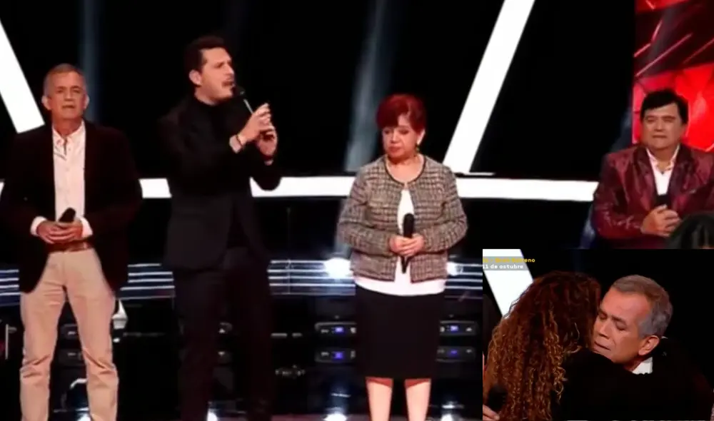 La voz senior: solo un participante del equipo Succar pasó a la siguiente etapa. Foto: La Voz Senior