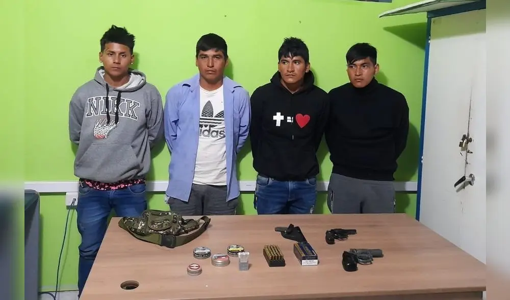 Fueron detenidos en un operativo policial en sus domicilios. Foto: PNP