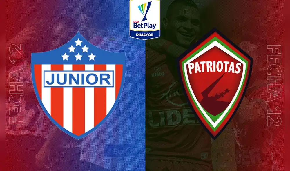 Junior vs. Patriotas se medirán EN VIVO por la fecha 12 de la Liga BetPlay 2021. Foto: composición GLR