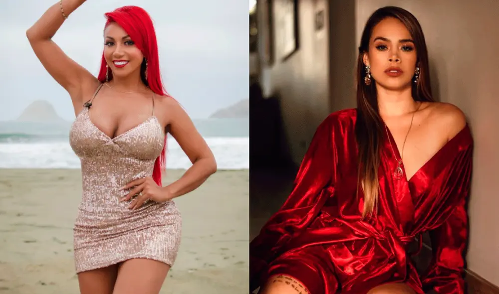 La conductora de televisión Deysi Araujo arremetió contra la expolicía Jossmery Toledo. Foto: Deysi Araujo/ Jossmery Toledo/ Instagram.