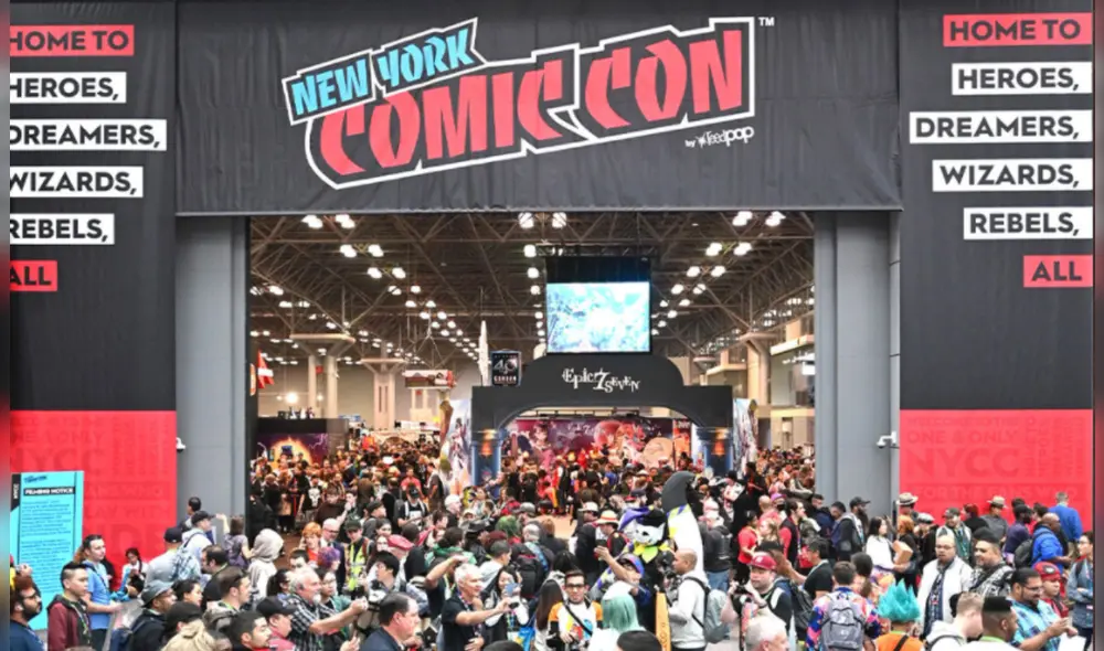 Comic Con Nueva York llegará este año con novedades y material exclusivo para deleite de los fanáticos. Foto: Twitter / NYCC
