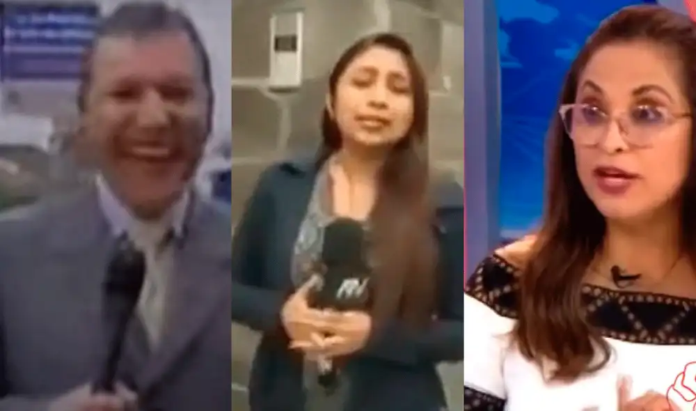 En el Día del Periodista recordemos los curiosos momentos que tuvieron que pasar los comunicadores en televisión nacional. Foto: captura de YouTube/Twitter En el Día del Periodista recordemos los curiosos momentos que tuvieron que pasar los comunicadores en televisión nacional. Foto: captura de YouTube/Twitter