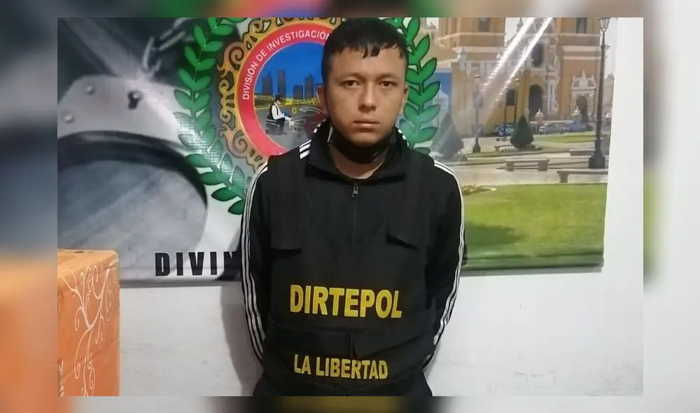Captura estuvo a cargo de efectivos policiales del Área de Investigación de Homicidios de Trujillo. Foto: PNP Captura estuvo a cargo de efectivos policiales del Área de Investigación de Homicidios de Trujillo. Foto: PNP