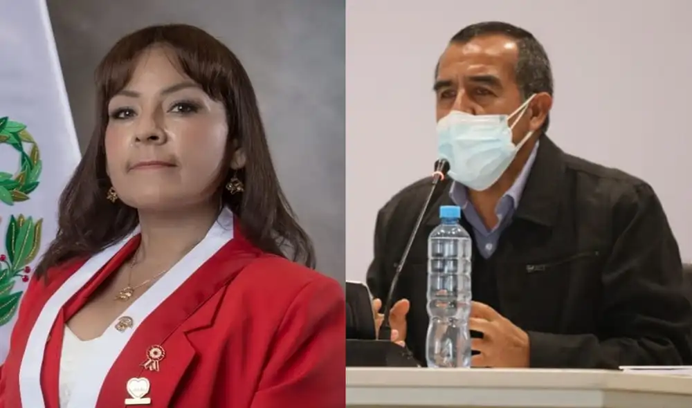 Kira Alcarraz pide la salida del ministro Iber Maraví. Foto: composición difusión/PCM