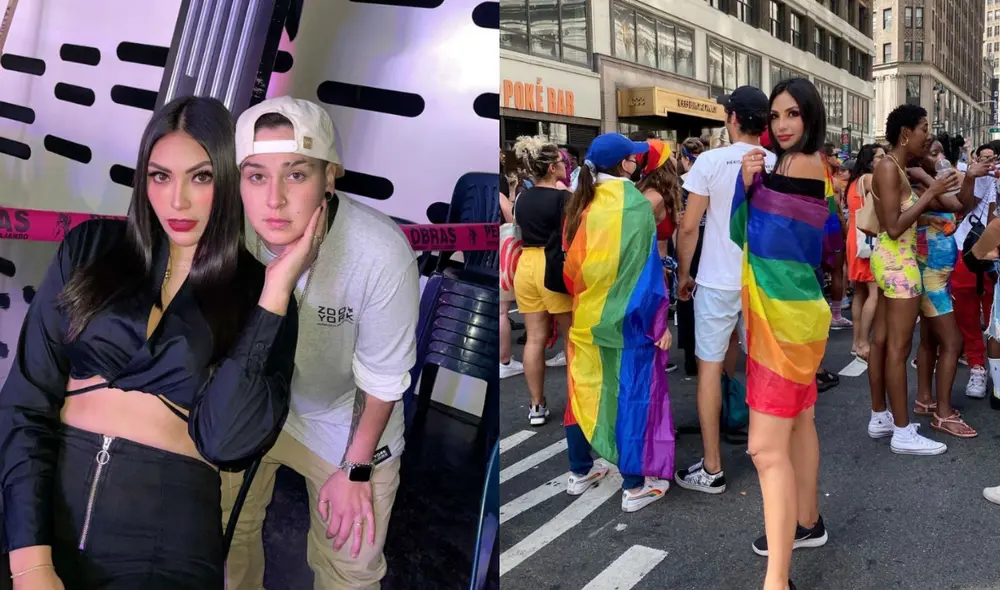Lesly Reyna orgullosa de pertenecer a la comunidad LGBTIQ+. Foto: Lesly Reyna/Instagram