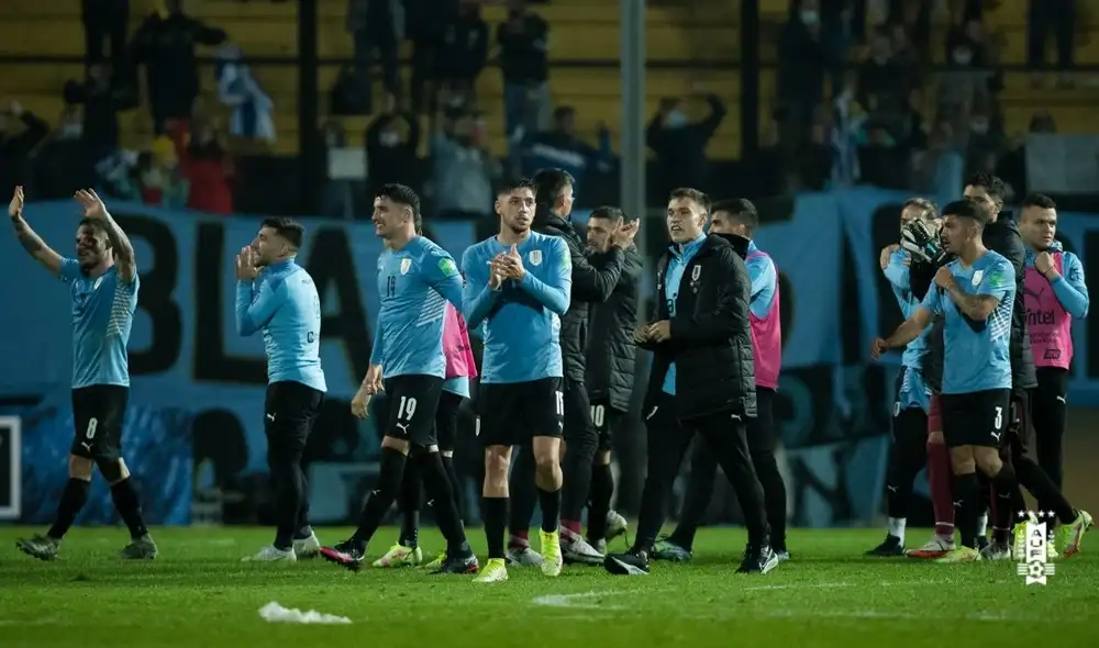 La selección uruguaya se encuentra en el tercer puesto de la tabla de posiciones con 15 puntos. Foto: @uruguay La selección uruguaya se encuentra en el tercer puesto de la tabla de posiciones con 15 puntos. Foto: @uruguay