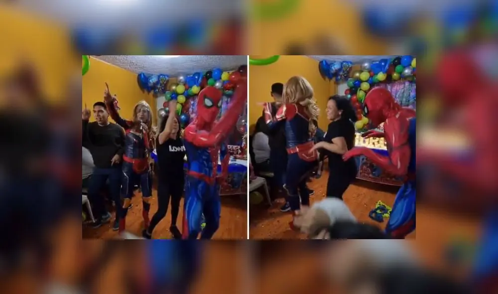 Madre peruana sorprende a invitados por saber las coreografías de TikTok en fiesta infantil