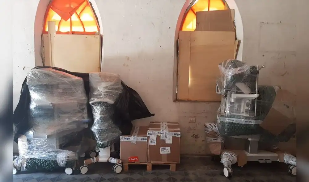 Equipos ya se encuentran en custodia de nosocomio para proceder con cirugía a favor de bebés. Foto: Hospital Goyeneche