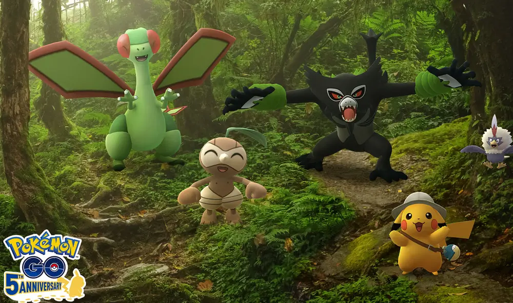 Este pokémon es de tipo Siniestro y Planta. Foto: Niantic