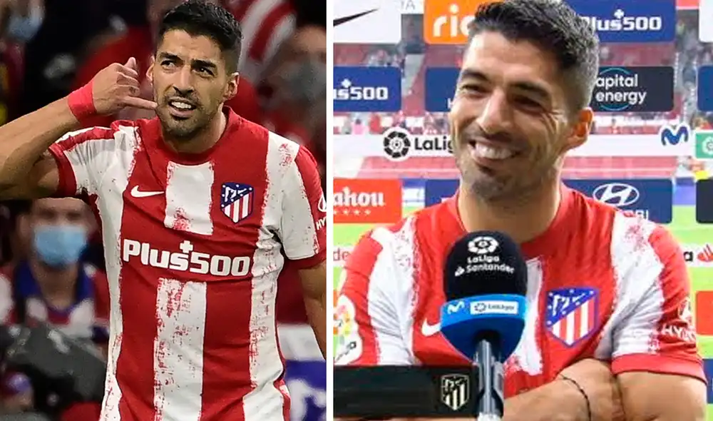 Luis Suárez le anotó por primera vez al Barcelona vistiendo la camiseta del Atlético de Madrid. Foto: AFP/Sports Center