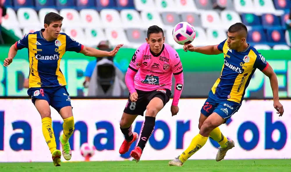 Club León vs. San Luis se fueron 0-0 al descanso. Foto: Club León/Twitter Club León vs. San Luis se fueron 0-0 al descanso. Foto: Club León/Twitter