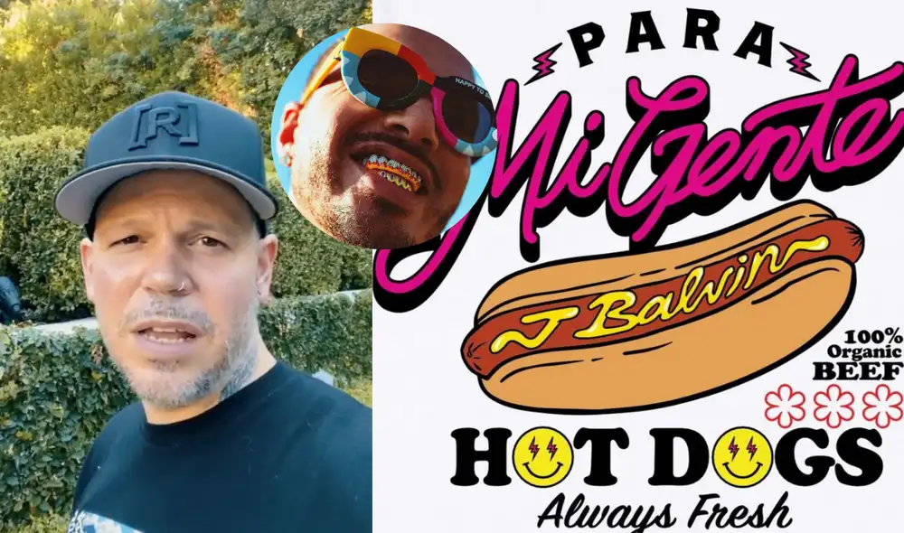 Residente responde fuerte y claro frente a la nueva mercadería de J Balvin inspirada en la crítica del intérprete de "Atreve tete". Foto: composición/Instagram