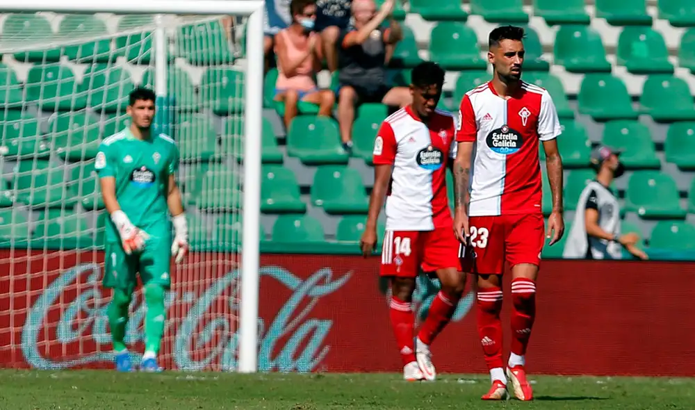 Celta de Vigo se quedó en el puesto 14 de la tabla con siete puntos. Foto: EFE Celta de Vigo se quedó en el puesto 14 de la tabla con siete puntos. Foto: EFE