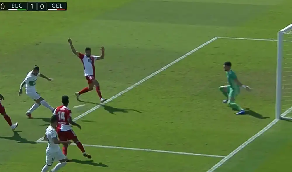 Renato Tapia falló en la jugada previa al 1-0. Foto: captura de video/ESPN 2