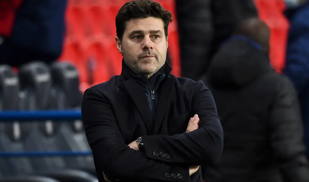 Mauricio Pochettino dirige al PSG desde el 2020. Foto: AFP