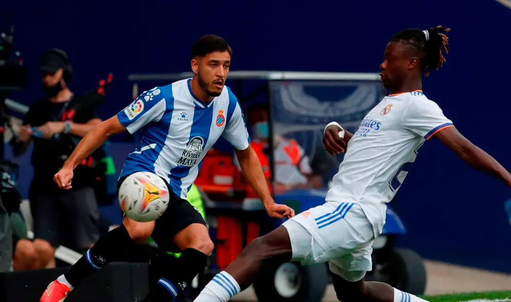 Los merengues se fueron al descanso con el marcador en contra. Foto: EFE Los merengues se fueron al descanso con el marcador en contra. Foto: EFE