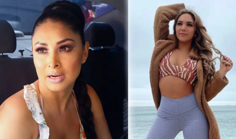 Pamela Franco sorprendida por rumores que acercan a Isabel Acevedo con Puro sentimiento. Foto: composición GLR, Isabel Acevedo/Instagram