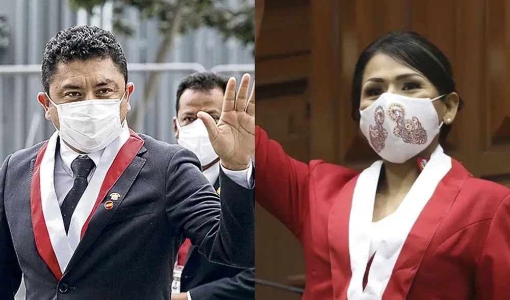 Bermejo y Robles estuvieron el último miércoles en un evento de recolección de firmas para una asamblea constituyente. Foto: composición/La República/captura de Facebook