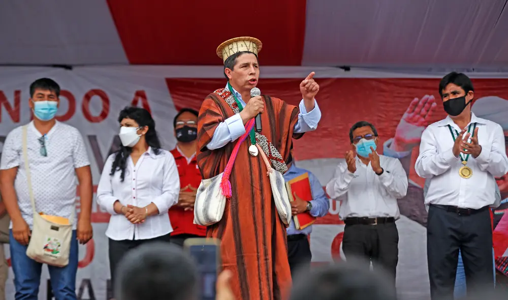 Pedro Castillo cumplió con actividades en Pichari, Cusco. Foto: Presidencia