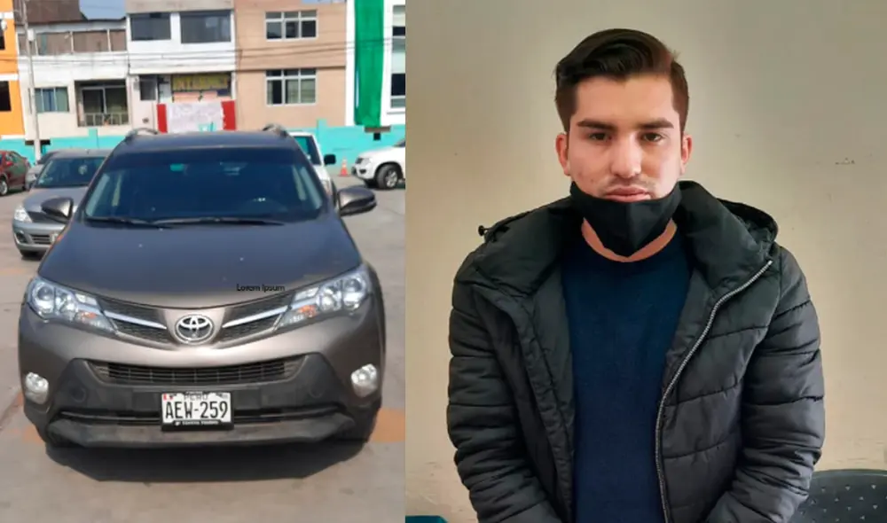 En un principio Giancarlo Paolo Sánchez Suárez negó la autoría del crimen, pero ante las pruebas presentadas por los agentes terminó por confesar. Foto: PNP