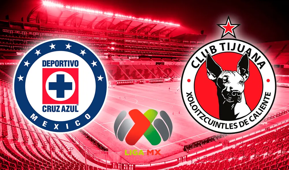 Cruz Azul y Tijuana se miden por la fecha 12 del Apertura mexicano. Foto: Composición LR