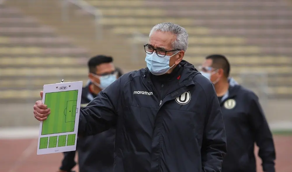 Gregorio Pérez consiguió su cuarta victoria en cinco partidos con Universitario. Foto: Liga Profesional de Fútbol.