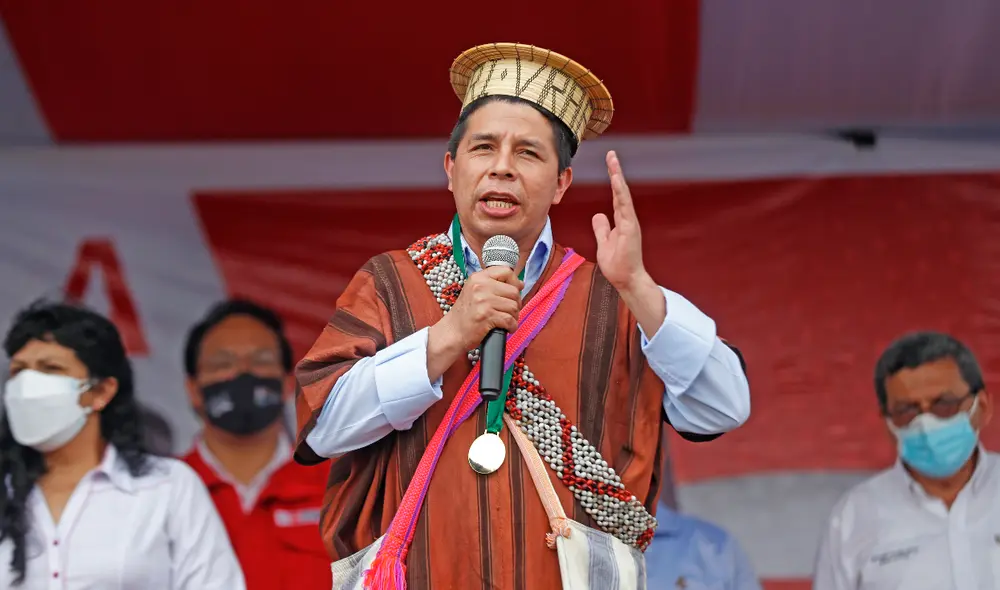 El sur del país, bastión electoral de Pedro Castillo durante las últimas elecciones que le otorgaron la presidencia de la República, apoya con un 42,2% al mandatario, 12 puntos meses que la encuesta anterior realizada por IEP.  Foto: Presidencia