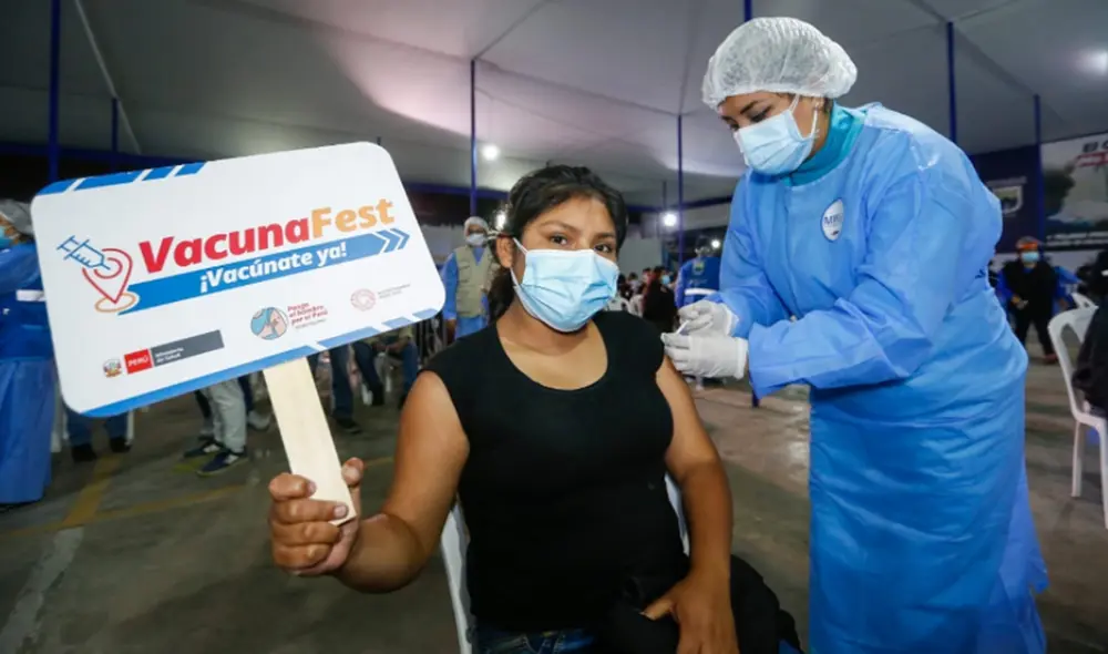 Minsa pasó la barrera de las 27 millones de dosis aplicadas. Foto: Minsa Minsa pasó la barrera de las 27 millones de dosis aplicadas. Foto: Minsa
